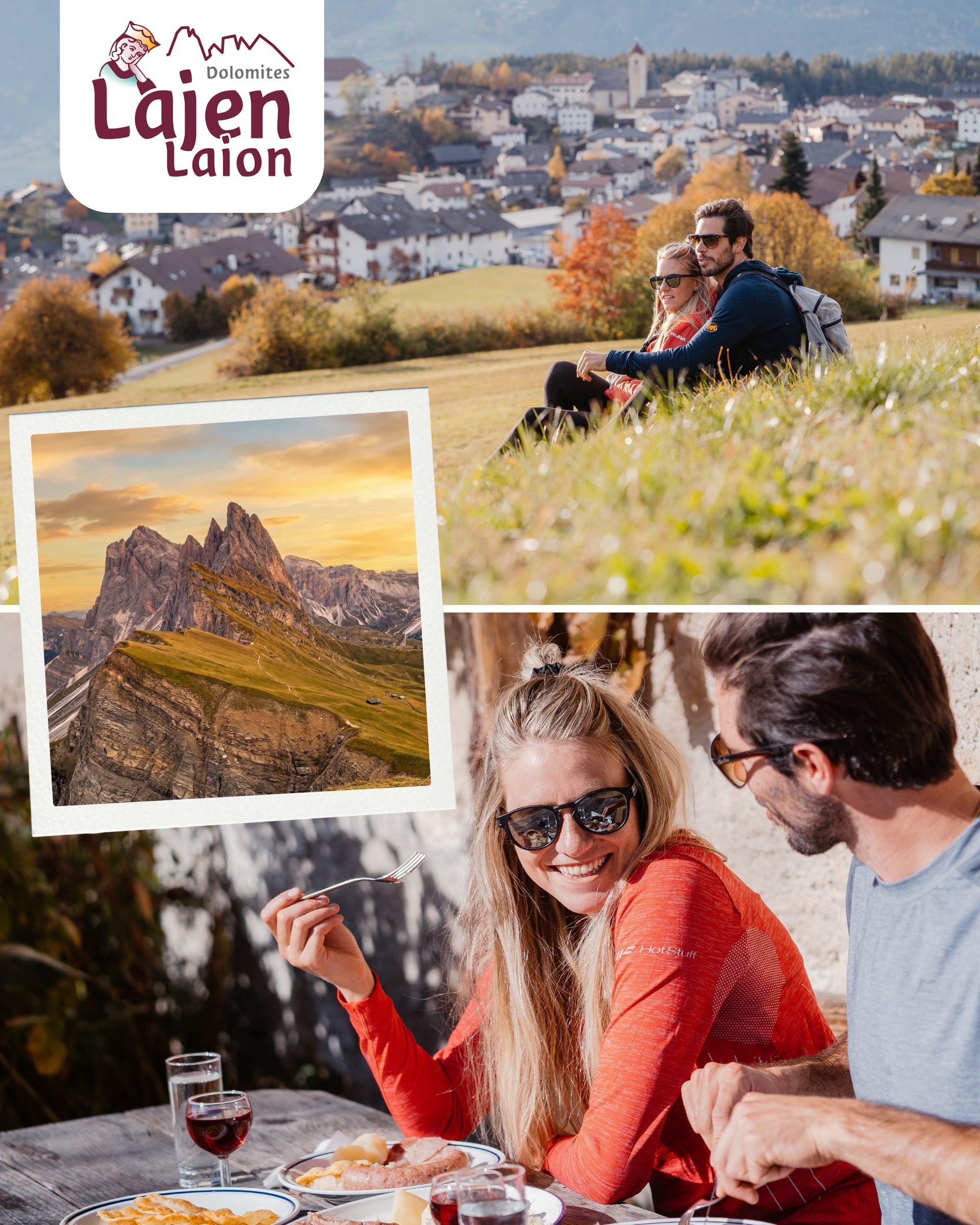 Lajen Creative für ein Paar im Südtiroler Herbst